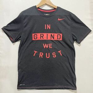 美品! メール便可能! NIKE (ナイキ) DRI-FIT Tシャツ (L) BLACK | Mens メンズ ブラック SPORTS スポーツ トレーニング