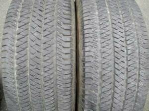 265/65R18 ブリヂストンデューラー BRIDGESTONE DUELER H/T684 -II 2本 LINCOLN NAVIGATORナビゲータープラド TAHOE ESCALADEエスカレード