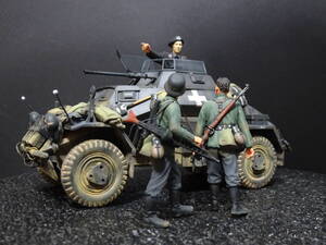 1/35タミヤ　MM270 ドイツSd.kfz/222（完成品）