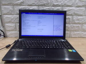 K166 Diginnos Critea VF-HE i7-4700MQ メモリ/8GB ストレージ/無 BIOS確認 