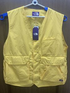 定価22000円　イエロー　M　未使用　 THE NORTH FACE PURPLE LABEL Garment Dye Field Vest NT3251N ベスト