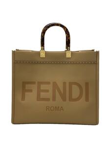 FENDI◆ハンドバッグ/レザー/BEG/8BH386-ABVL-219-12085