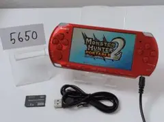 PSP 3000 ラディアントレッド すぐに遊べるセット 美品 FW6.39