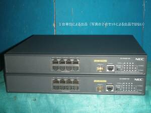 ☆GbE PoE+ L2 Switch/NEC QX-S4009P-PW！(#F4-833)「80サイズ」☆ 