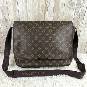 LOUIS VUITTON ルイヴィトン モノグラム ボブール MM ショルダーバッグ M97038 A4サイズ メッセンジャー マグネット式 ビジネスバッグ