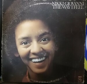 US盤　Nikki Giovanni The Way Feel 70s レディーソウル　ポエトリー　ジャジーソウル　レアグルーヴ