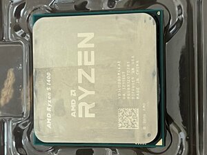 AMD CPU Ryzen 5 1400 Socket AM4 / 3.2GHz(TC 3.4GHz) / L2 2MB+L3 8MBキャッシュ / 4コア8スレッド / 最大PCIeレーン数 24 / TDP65W