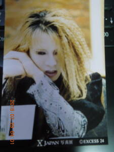 YOSHIKI 写真 ブロマイド 95 / X JAPAN 写真展