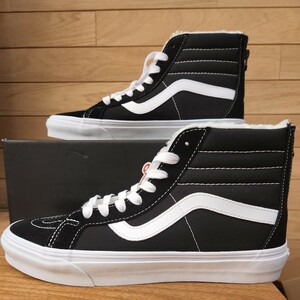 27.5cm 新品正規品 VANS バンズ SK8-HI REISSUE ZIP スケートハイ　リイシュージップ　ブラック　黒　メンズ　スニーカー