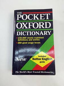 THE POCKET OXFORD DICTIONARY　Better English　1996年平成8年【H94710】