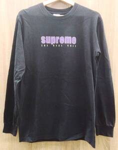 Supreme 長袖Tシャツ 黒 S