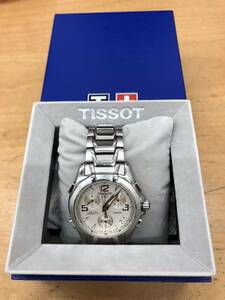 【c755】極美品 TISSOT ティソ PR100 P670/770 クロノグラフ 日付 アラーム 純正ベルト 稼働 電池交換済