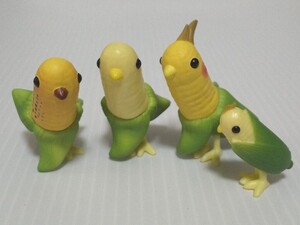 もろこしインコ　（もろこしインコ　焼きもろこしインコ　ゆでもろこしオカメインコ　もろこしヒヨコ）　（中古）　エポック