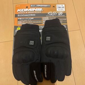 KOMINE EK-216 Protect E-Gloves コミネ　電熱グローブ