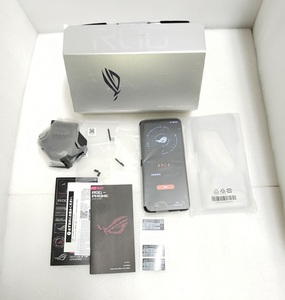 ASUS (国内版SIMロックフリー) ROG Phone 5 Ultimate ストームホワイト 18GB 512GB ZS673KS-WH512R18 【美品・動作OK】