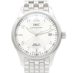 IWC インターナショナルウォッチカンパニー スピットファイア マークXV IW325314 デイト 60m防水 SS ステンレス メンズ 自動巻き