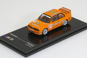 TARMAC Works 1/64 BMW M3 E30 DTM 1992 イエーガーマイスター (Jgermeister) Armin Hahne