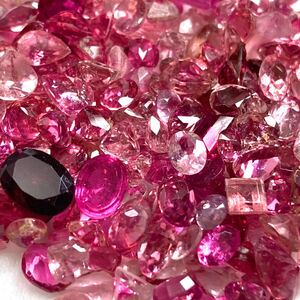 1円〜!!☆天然ピンクトルマリンおまとめ89ct☆n 約17.8g ルース 裸石 宝石 ジュエリー jewerly pink tourmaline w5A67