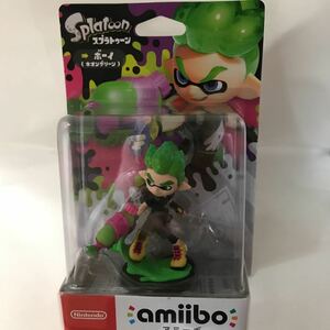 在庫2　amiibo ボーイ　ネオングリーン　スプラトゥーンシリーズ　任天堂　Amazonプレミア