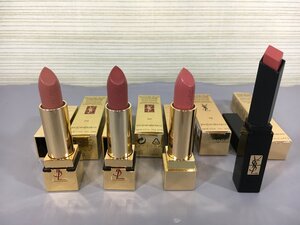 【未使用品】Yves Saint Laurent　ルージュ　No.25　No.48　No.70　No.301　口紅　計4本セット　イヴサンローラン（31024080512168RT）