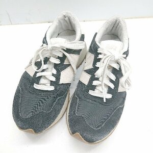 ◇ NEW BALANCE ニューバランス スニーカー サイズ24.0 ブラック レディース E