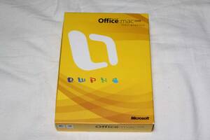 ★　送料無料！　★　Microsoft　マイクロソフト　Office mac 2008　【 ファミリー ＆ アカデミック 】