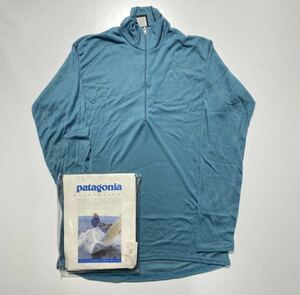 【S】93s DeadStock Patagonia Light Weight Half Zip Shirt 93年製 パタゴニア ライトウェイト ハーフジップシャツ R877