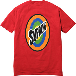 即決 supreme spin tee red