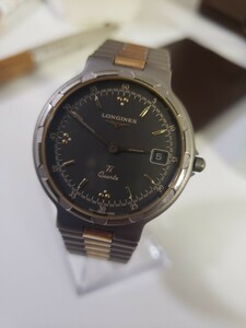 LONGINES コンクエストTI QZ 腕時計　カード