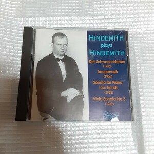 ● Biddulph lab 087 ヒンデミット　白鳥を焼く男 他 自作自演集 HINDEMITH PLAYS HINDEMITH