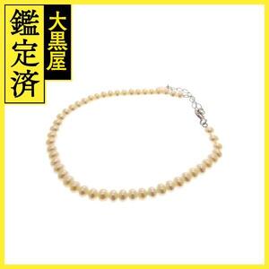 JEWELRY ノンブランド ブレスレット 925(シルバー） パール 5.3g【473】