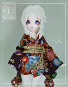 ★球体関節人形★ 妖精 Foe 少女 BJD 1/6 27.5cm カスタムドール 人形 本体のみ 素体 ノーメイクアップ D328