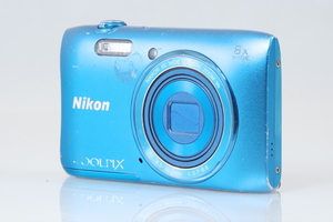 ★難有品★Nikon COOLPIX S3600 ブルー#1842