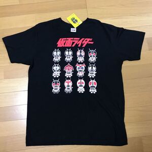 L☆ 仮面ライダー 昭和 レジェンドライダー パンソンワークス ☆ 半袖 Tシャツ 黒 ☆