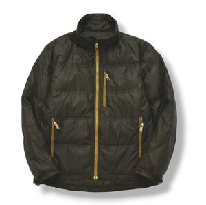 ★600FP グースダウン 使用 ヘリーハンセン Helly Hansen NDHD ナイロン ダウン ジャケット L ダークブラウン メンズ ジャンパー HH15610★