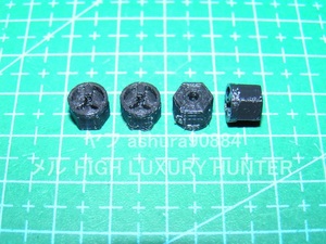 [積層厚0.1mm][+2mm延長版] 3DプリンタPLA+ 京商 ミニッツ 4×4用 7mmホイール変換ハブ部品 Kyosho Mini Z 4x4