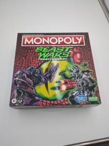 Monopoly Transformers Beast Wars Edition Board Game Hasbro NEW Sealed 海外 即決