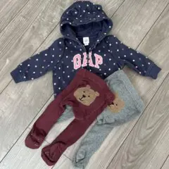 GAP ベビー パーカー＆タイツセット