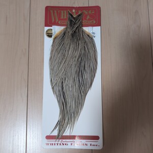 ホワイティング ハックル WHITING ドライフライハックル Silver Badger PROGRADE