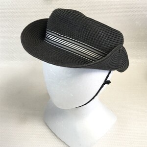 COMME CA ISM★カンカン帽子/ハット【サイズ54cm（2〜8歳/紺/Navy】hat/cap◆CB113