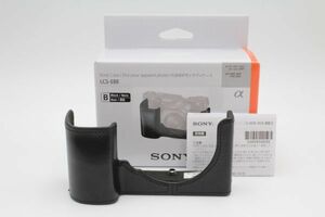 【元箱付き】■極上品■ SONY ボディケース ブラック LCS-EBE B