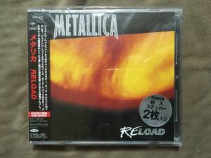 【 送料無料！・希少なステッカー・2枚入り！・未開封だった商品です！】★メタリカ◇METALLICA RELOAD◇1997年/日本先行発売★