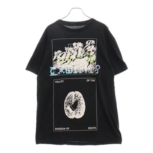 UNDERCOVER アンダーカバー UNDAKOVR one off 2014ツアープリント半袖Tシャツ ブラック