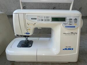 RE1113a ジャンク JUKI コンピュータミシン HZL-T830 簡易作動確認済み ハンドクラフト 裁縫 手芸に