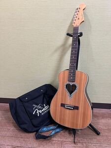 美品 アルカライン・トリオ fenderアコースティックCSG14000141 Alkaline Trio Malibu NAT Spruce California Series 