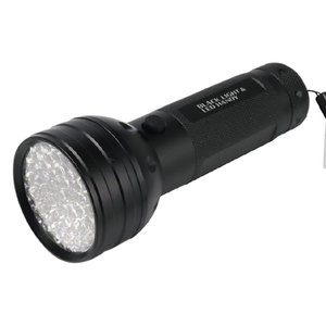 送料無料 懐中電灯 UV 紫外線ブラックライト&白色LEDハンディライト MEL-187/6690