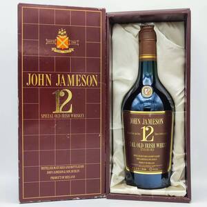 【全国送料無料】特級 JOHN JAMESON 12years old SPECIAL OLD IRISH WHISKEY　43度　750ml【ジョン ジェムソン 12年】