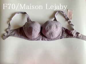 F70☆Maison Lejaby　メゾンレジャビー海外ランジェリーブラ