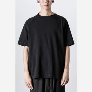 新品完売 ISO Short sleeve cotton jersey BLACK3定価27500円DEVOA viridi anne ヴィリジアン