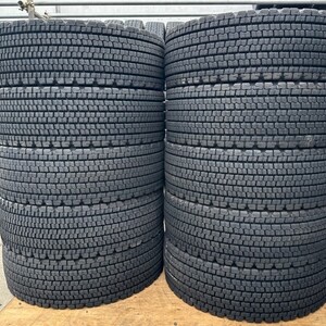 スタッドレスタイヤ　245/70R19.5　136/134J　ブリヂストン　W900　245/70/19.5　10本セット　【店頭手渡しも大歓迎】